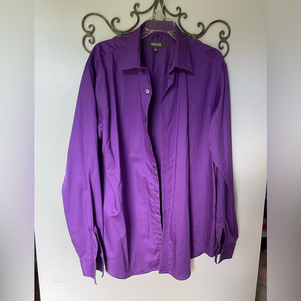 Kenneth Cole Reaction Men's Shirt, Size 17/ 36-37